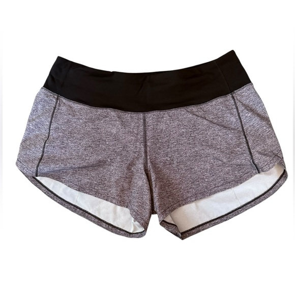 Lululemon Speed Up Shorts Heather Gray Size 8 – Excellent Like-New Condition - Picture 2 of 6